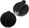 Angoily Effortless Gas Control Stove Knobs Replacement Set Plastic Gas Cooker Knobs for Easy Installation Cleaning