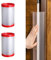 WBYNB 2 Pièces Anti Pincement Protection Doigt, Porte Anti Pincement Protège Doigt, Porte Anti Pince Doigts, Protection Anti-Pincement Transparente pour les Crèches et les Chambres à Coucher