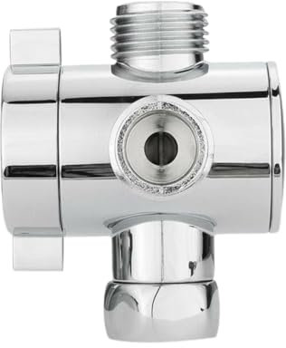 DIYEAH 1pezzi Doccetta Per Doccia Deviatore Valvola Per Separazione Inossidabile e Facile Installazione Per e Hotel Finitura
