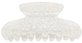 invisibobble Haarklammer Damen Perlmutt – Haarspange mittelgroß feines Haar Half-Up – Clipstar Crystal Elegance edel – Hair Claw elegant eleganter Haarschmuck Hochzeit Anlass Größe M