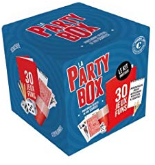 Original Party Box | 30 Jeux de Soirée avec 30 Règles | Qualité Premium | 10 Shooters | 1 Jeu de Carte | 2 Dés | 1 Bloc-Note | 4 Crayons à Papier | OriginalCup®