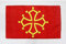 AZ FLAG - Drapeau Midi-Pyrénées - Occitanie - 150x90 cm - Polyester léger - Drapeau Occitan - France Avec Oeillets Métalliques Intégrés - 80g