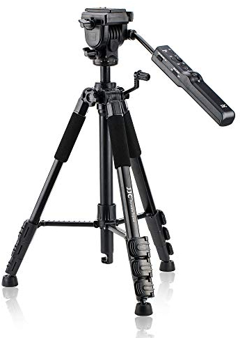 JJC VCT-VPR1 Kompaktfernbedienungsstativ für Sony Alpha A7R IV A7 III A7S II A9 A6000 A6600 A6500 A6400 A6300 A6100 RX100 VII RX10 HDR-CX405 CX440 CX455 CX675 CX900 FDA-AX53 AX33 AX100 AX700