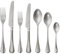 Robert Welch Baguette Vintage, 42 Piece Cutlery Set for 6 People. Matt Finish Made from Stainless Steel. Dishwasher Safe.