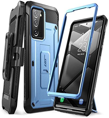 SUPCASE Outdoor Hülle für Samsung Galaxy Note 20 (6.7) Handyhülle Bumper Case Rugged Schutzhülle Cover [Unicorn Beetle Pro] OHNE Displayschutz, Blau
