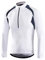 Dooy Men's Cycling Bike Jersey Short Sleeves Biking Running Shirts 3+1 Pockets, Breathable Quick Dry MTB Shirt (White-, 2XL)
