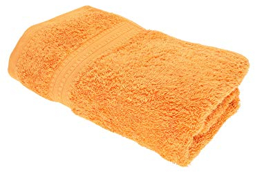 Julie Julsen® Bio Handtücher in 32 Farben erhältlich weich und saugstark Orange 50x100 cm