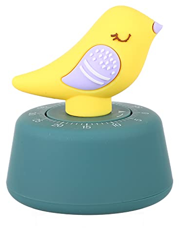 Eieruhr Küchentimer Mini Vogel Figur Design Mechanischer Timer Küchenwecker Erinnerung zum Küche Kochen Backen Studieren Spielen Outdoor Innen Wohnzimmer Deko