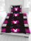 Tex Idea Playboy Bettwäsche glatt Playboy Bunny Herzen Liebe Partner 100% Baumwolle Reißverschluss NEU Wow - All-In-One-Outlet-24 - (135 x 200 cm)