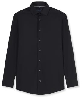 OLYMP Herren Businesshemd Regulär 123024 | Hemd, Manschette, Modern Fit, 64%Baumwolle/27%Polyester/9%Elasthan