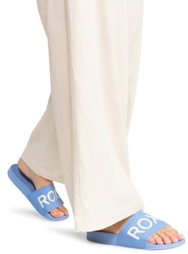 Roxy Women's Slippy Sandal, BAHA Blue, 4 UK
