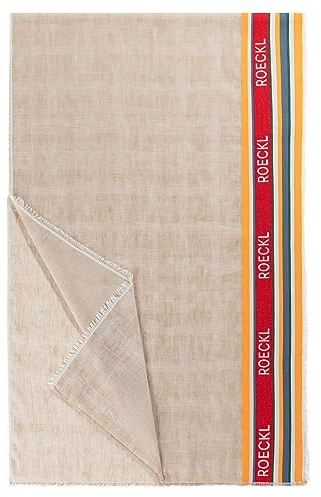 Roeckl Cotton Stripes 55x175 Schal, Almond, Standard