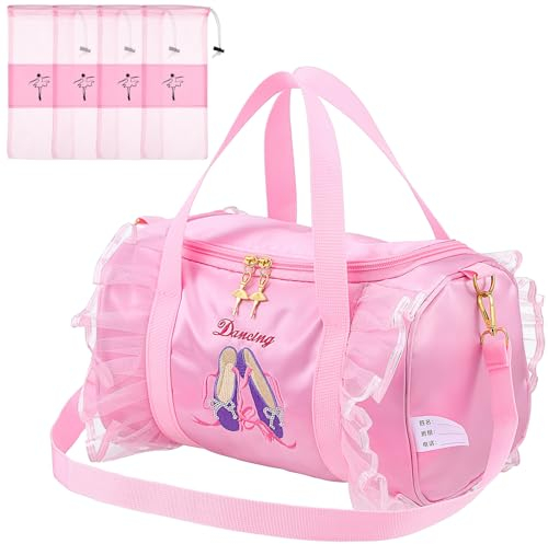 VALICLUD 1 Set Tanztasche Ballett-Tanztasche Große Kapazität Umhängetasche Gymnastiktasche Mit Schuhtaschen