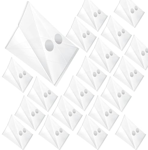 Jeorywoet Slug Killer, 20pcs Disposable Keine Giftschlitzfalle, Kindersicher & Haustierfreundliche Slug -Pellets Alternative, klare Slug -Pellets für Garten im Freien im Freien, Slugpellets
