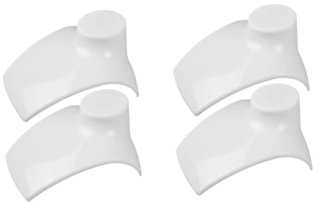 SAFIGLE 4stücke Schmuckdisplay Für Ohrringe Und Robuster Weißer Kunststoffständer Für Schmuckauslagen Geschäften Und Zuhause