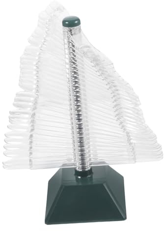 AUTSUPPL Spiral Card Nail Art Practice Stand Acrylic Nail Tips Display Holder Random Style