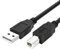 1.8M USB 2.0 Cable USB A to USB B cable, USB B MIDI Cable Compatible with Printer -with Magnetic Ring Shielding Layer, High Speed 480 Mbps Plug and Play Printer Cable for HP/Dell/Brother/Samsung etc.
