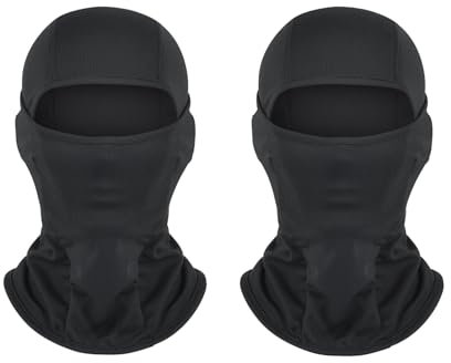 QSZHSL 2 Stück Kinder Sturmhaube Winter, Skimaske, Balaclava für Jungen Mädchen Outdoor Sports Skifahren, Radfahren