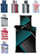one-home Winter Bettwäsche Thermo Fleece Kuschelig Warme Bettbezüge Flauschig Warm Weich, Größe:2 teilig 135x200 cm, Farbe:Geometrisch Petrol