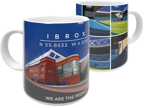 Partisan Ibrox Stadium Gers - Tazza da 325 ml