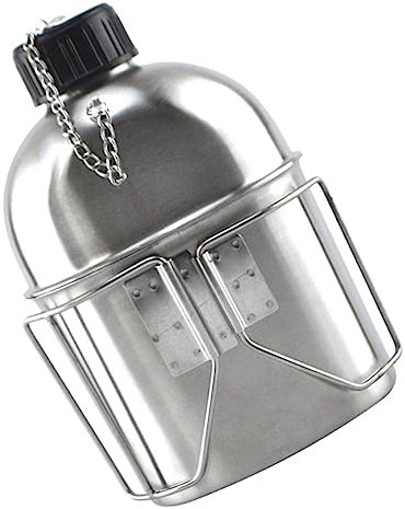 LAPYAPPE Borraccia Acciaio Inossidabile Leggera e Pratica Per Campeggio Escursionismo e Attività All Aperto e Resistente Alle Perdite Di Attrezzature Da Viaggio