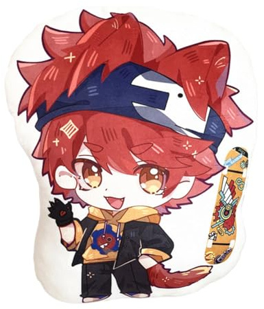 Tongyundacheng Anime weiches Kissen Kyan Reki/Langa Hasegaw/Chinen Miya Figurenkissen, Cartoon, gefülltes Kissen, Sofa, Auto, Dekoration, Sammlerstück, Geschenke für Anime-Fans