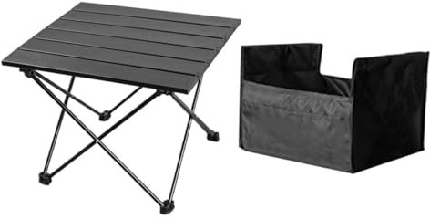 NULYLU Camping Portátil con Bolsa de Almacenamiento para Barbacoa y Actividades de Instalar y Duradera