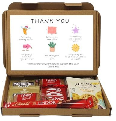 Personalised Thank you Teacher Hug in a box, Letterbox gift Afternoon tea, hamper gift, thank you gift - Tea
