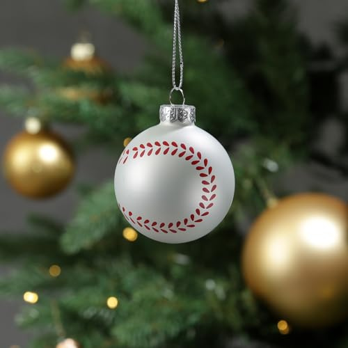 Weihnachtsbaumschmuck Baseball Christbaumschmuck Weihnachtskugel Sport Baumkugel Baumanhänger (Baseball)
