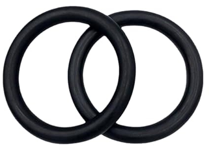 EPDM-Dichtung, 2 Stück schwarze O-Ring-Dichtung, 10 mm x 50 mm x 70 mm Gummiring