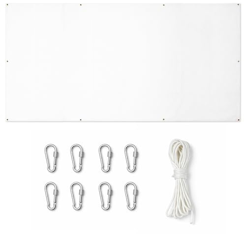 Archery Backstop Netting 5×10 ft, Heavy Duty Arrow Catcher Net with Rope & Hooks, Portable Archery Target Backstop for Backyard Bow Training & Slingshot Practice