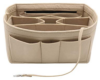 LEXSION Minimalist Beige Bag Organiser, Fits Speedy 25, 30, Neverfull PM, MM & Delightful PM, Compact, Lightweight