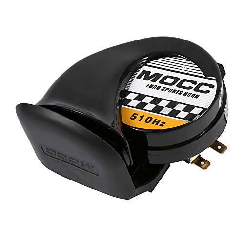 115DB 510Hz Snail Sirene Horn Speeker Wasserdicht, 12 V 3.5A High Low Sound Elektrische Schnecke Horn, Keenso Universal Mini Laute Elektronische Air Horn für Auto Auto Scooter Hupe