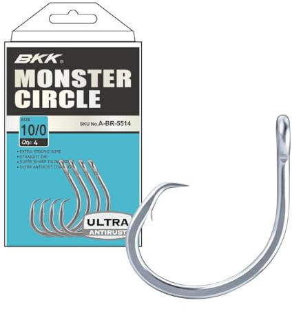 BKK Tournament Legal Non Offset Hook MONSTER CIRCLE
