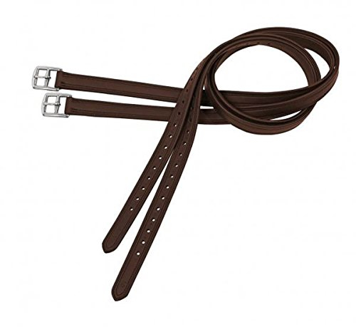Steigbügelriemen Soft Curved 140 braun