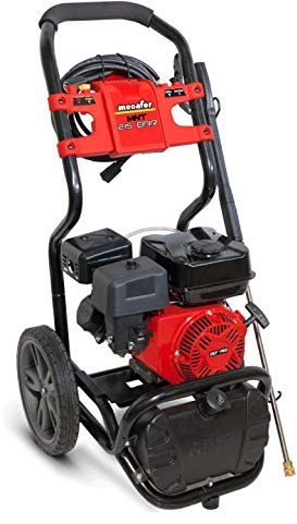 Mecafer NHP Thermique MNT 215, 7HP, 570l/h, 213 Bar, Moteur 4 Temps OVH, Pompe Laiton Annovi Reverberi, Grandes Roues