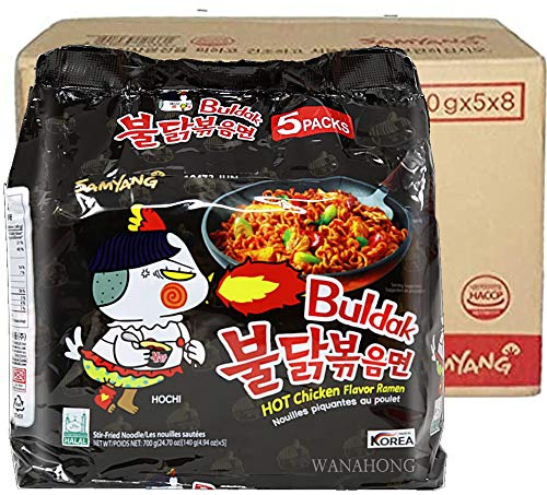 Samyang Hot Chicken Spicy Flavour Ramen 140g (Pack of 40)