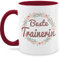 Tassen 325ml - Job & Beruf Geschenk - Beste Trainerin Tasse - 325 ml - Bordeauxrot - trainer sprüche arbeit lieblingstrainerin fanmug geschenke zum fussball schokotasse kaffeetasse teetasse