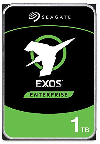 Seagate Exos 1TB interne Festplatte Enterprise HDD - 3,5 Zoll 6Gb/s 7200 RPM 128MB Cache für Enterprise, Data Center - frustfreie Verpackung (ST1000NM0008) (Renewed)
