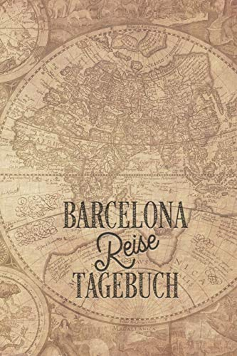 Barcelona Reisetagebuch: Urlaubstagebuch Barcelona.Reise Logbuch für 40 Reisetage für Reiseerinnerungen der schönsten Urlaubsreise Sehenswürdigkeiten ... Notizbuch,Abschiedsgeschenk