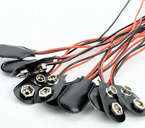 SNS 9 Volt PP3 Battery Snap Connector Pack of 4