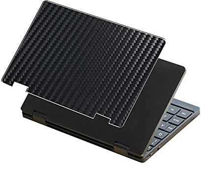 Vaxson 2 Stück Rückseite Schutzfolie, kompatibel mit One Netbook OneMix 3 ONE Mix 3 8.4 One-Netbook, Schwarz Backcover Skin Cover [Nicht Displayschutzfolie Hülle Case ]