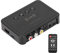 Receptor de Transmisor BT, Adaptador BT 3 en 1 de 3,5 Mm AUX RCa USB para Música de Audio Estéreo de Alta Fidelidad Inalámbrica, Compatible con PC/ordenador Portátil/altavoz/sistema de Sonido de Coche