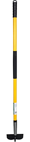 Professional's Choice Garden Hoe - 48 Fiberglass Handle - 14 Gauge Steel Blade