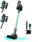 Cecotec 3-in-1 Besenstaubsauger Conga Rockstar 1500 Ray Free. 215 W, 12 kPa, 45 Minuten Autonomie, Mischbürste, 500-ml-Behälter, Paralleler Zyklon, 2-in-1 Zubehör und Ecken-Zubehör.