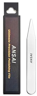 Dspiae Siren Ultimate Precision Glass File Sharper Point, Narrow Point #10000-12000,Washable File Grinding Tools for Mecha Model Grinding Polishing Tools (SF-17)