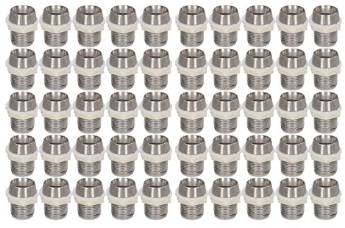 DEWIN LED Dioden Halter, 50 Set 10 mm Kunststoff Lampenfassung Diodenhalter für Pendelleuchte,Wandleuchtensteckdosen