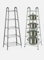 AMBERLINNEN LTD Chrome 5 Tier Saucepan Pot Frying Pan Stand Rack Storage Organizer Holder