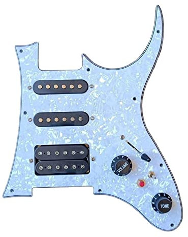 SSH Loaded Guitar Pickguard Set Multifunktions-Konverter Alnico Pickups Für Gitarre Prewired Pickup Pickguard