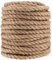 PINGEUI Corde de Chanvre torsadée, 50 m x 10 mm, Corde en Jute Naturelle, pour Jardin, décoration, Artisanat, groupage, Camping